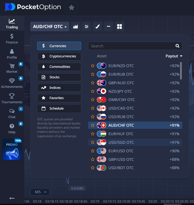 Pocket Option and Binomo overview illustration
